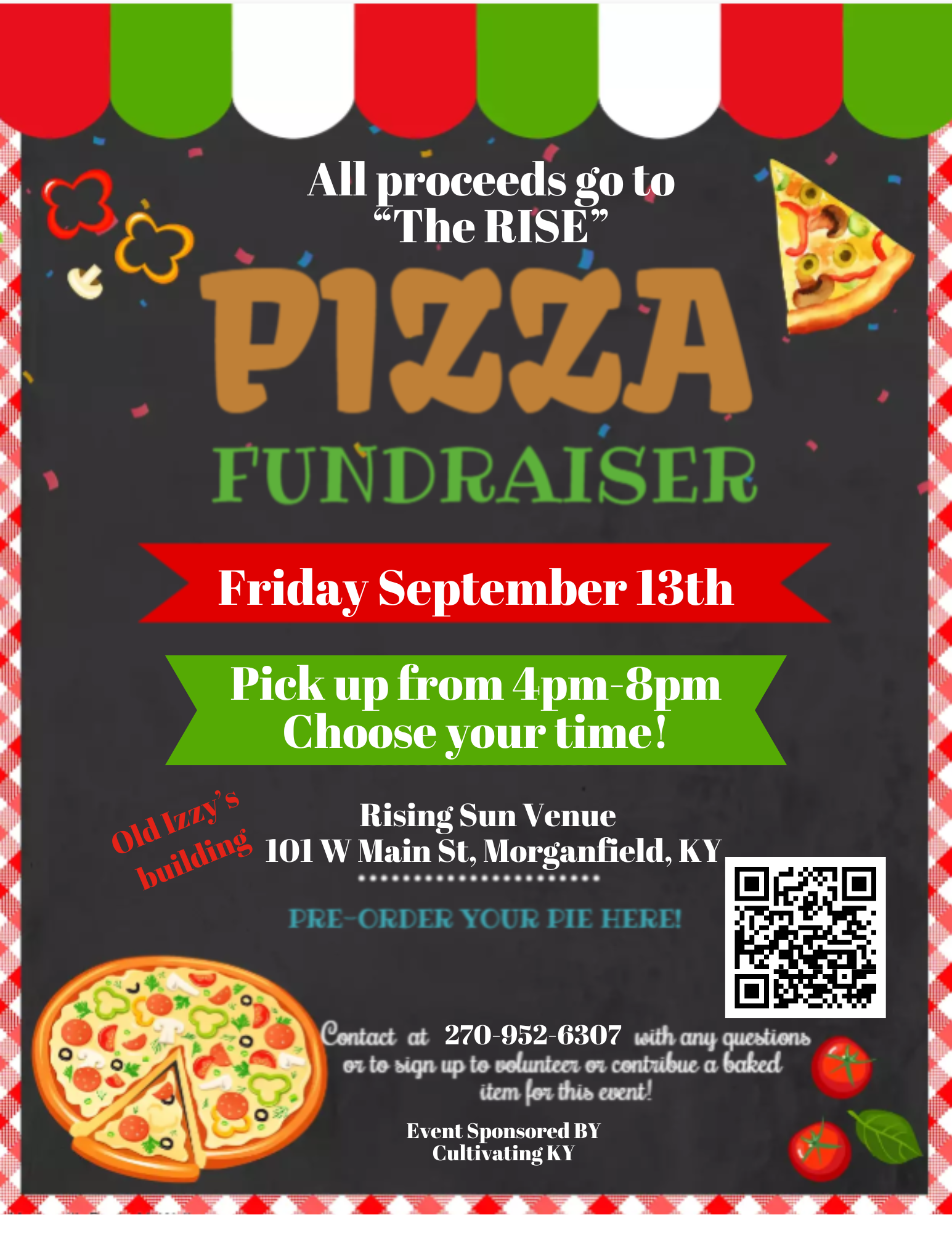 Pizza fundraiser